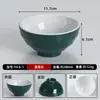 Vajilla de melamina de dos colores, tazón pequeño de plástico para salsa de inmersión, tazón de arroz comercial tipo porcelana, tazón de arroz para cafetería, tazón pequeño para condimentos de hot pot, tazón pequeño para sopa
