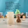 Vela de Yeso para Aromaterapia Knot Girl Hecha a Mano DIY Molde de Silicona 8230