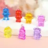 Juguete Acrílico Plástico Colorido Fresa Oso Accesorio Colgante Ultraman DIY Juguete Pequeño Decoración de Cristal
