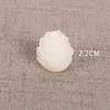 Semente de Bodhi Jade Branco Raiz de Bodhi Branco Lótus Esculpido Bolsa de Dinheiro Contas Soltas Contas Soltas para DIY Contas Soltas Esculpidas Acessórios