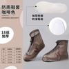 Cubrezapatos Impermeables para Días Lluviosos, Antideslizantes, Cubrebotas Transparentes para Hombres y Mujeres, Cubre pies de Plástico para Exteriores de PVC, Engrosados, Resistentes al Desgaste, Desechables