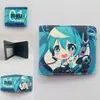Cartera de Miku Hatsune Periférica Miku Hatsune Miku Anime Portatarjetas de Estudiante Bidimensional Billetera para Monedas Cartera para Hombres y Mujeres Cartera