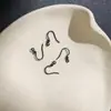 Directo del fabricante: Aretes de biocerámica, hipoalergénicos, aretes para el cuidado de perforaciones, aretes simples de cerámica con zirconia, accesorios DIY al por mayor