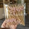 Palitos de Frutas, Contas Galvanizadas Douradas, Contas Prateadas, Contas Rose Gold, Contas Vinho, Contas Rosa, Palitos Decorativos de Bambu, Palitos para Drinks
