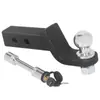 Gancho de Remolque para Coche Modificación Todoterreno Brazo de Remolque Bola de Remolque Gancho de Enganche Remolque Yate Accesorios RV Boca Cuadrada