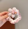 Diadema de Gato a Cuadros de Encaje Color Caramelo para Todo el Cuerpo, Cuerda para Cola de Caballo Estilo Dulce y Lindo para Niña, Accesorio para el Cabello al por Mayor
