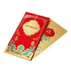 Fábrica certificada por el FSC en Dongguan, fabricante de sobres rojos mini personalizados y sobres rojos de boda con estampado dorado