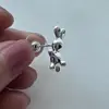 23 moda europeia e americana novo estilo francês simples personalidade geométrica textura metálica brincos brincos de gota d'água transparentes gancho de orelha