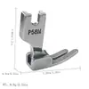 Pie Prensatelas Simple Izquierdo y Derecho de Acero Completo Especial para Cremalleras Repuestos para Máquina de Coser Industrial de Plana P36N P36Ln