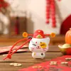 Brinquedo Squishy Original Pingente de Pônei Cavalo Desenho Animado Ano do Cavalo Chaveiro Criativo Alívio de Estresse Pequeno Acessório Presente de Ano Novo Atacado