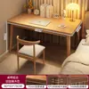 Escritorio Rectangular Simple para Vivienda de Alquiler, Escritorio Pequeño para Oficina en Casa para Adultos, Escritorio de Estudio para Dormitorio para Estudiantes, Escritorio para Computadora