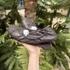 Versión de Piel de Oveja~2026 Nuevo Estilo Retro Plisados Cómodos Puntera Redonda Zapatos de Ballet Zapatos Individuales Zapatos Mecedora