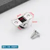 Roda Mini Rodízio Universal de 0,5 Polegadas Rodízio TPR Nylon Base Móvel para Móveis Roda Micro de Borracha Ferragens