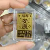 Adesivo de Telefone de Ouro Puro 999 para Riqueza Instantânea, com Adesivo Traseiro, Adesivo de Ouro 2mg, Presente Promocional para Lojas de Ouro em Transmissão ao Vivo