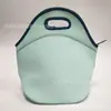Bolsa de almuerzo de neopreno más vendida transfronteriza, lonchera de dibujos animados estampada a la moda, bolsa de almuerzo aislada