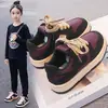 Zapatillas Bajas para Niños 2026 Primavera Nuevas Moda Coreana Zapatos Casuales para Niños con Cierres de Velcro Zapatos para Niñas