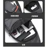 Bolso de pecho cruzado impermeable y resistente al desgaste para hombre, casual, para ciclismo al aire libre, bolso de hombro, bolso cruzado