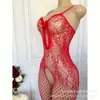 Body calado transparente con entrepierna abierta, medias de una pieza, atuendo de coqueteo sexy y seductor, lencería erótica talla grande