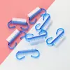 Cepillo Limpiador Transparente para Uñas con Cuerno Portátil Removedor de Polvo para Uñas Herramientas Multicolores para Uñas Existencias de Fábrica