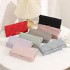 Billetera Larga para Mujer de Venta Caliente en Comercio Exterior Transfronterizo, Simple y Versátil, Multifuncional, Bolso de Mano Plegable de Moda para Mujer