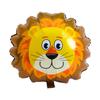 Balão Médio Fofo Cabeça de Animal Filme de Alumínio Balão Decoração de Aniversário Infantil Balão de Hélio Venda de Rua