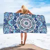 Toalha de Praia de Fibra Ultrafina Transfronteiriça que Absorve Água e Não Solta Fiapos, Personalizada com Fotos, Toalha de Praia Impressa Digital de Secagem Rápida da Amazon