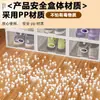 Caja de Zapatos Transparente Plegable con Tapa abatible y Agujeros Redondos Transfronteriza, Zapatero Plegable Engrosado Visible de Alto Valor para Dormitorio, Esencial para Almacenamiento en el Hogar