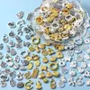 Acessórios de corda de mão misturados 100/50 ouro pequeno pingente pulseira colar pingente diy liga jóias vendas diretas