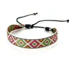 Venda quente transfronteiriça AliExpress estilo étnico Boêmio pulseira masculina pulseira trançada Joias estilo chinês feminino atacado