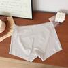 Pantalones de Seguridad de Base Líquida, Pantalones de Un Punto, Pantalones Cortos de Seguridad, Anti-Exposición, Sin Enrollamiento, Seda de Hielo, Bóxers sin Costuras, Glúteos de Durazno