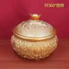 Sapo Dourado de Latão Tigela do Tesouro Ornamento Giratório Latão Diário Pote de Arroz Dourado Sala de Estar Casa Ornamento Sólido