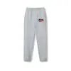 Pantalones joggers Stussy negros con estampado de dados de ocho letras, estilo nuevo transfronterizo, corte holgado, pantalones deportivos, pantalones largos, unisex