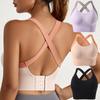 Sujetador Deportivo para Mujer, a Prueba de Impactos de Alta Intensidad para Correr, Anti-Caída, Espalda Hermosa, Chaleco Deportivo Push-Up, Sujetador Deportivo sin Aros