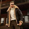 Comercio exterior transfronterizo Amazon ebaywish europeo y americano chaqueta de cuero compuesto versión de terciopelo mate abrigo grueso