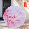 Guarda-chuva de Performance de Dança Chinesa Tradicional, Guarda-chuva para Fotografia, Guarda-chuva Clássico de Papel de Óleo Estilo Chinês Hanfu
