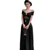 Vestido Elegante de Renda Patchwork Franzido, Ombro a Ombro, com Toque de Luxo, Vestido de Verão para Mulheres, Ajuste na Cintura, Ombro a Ombro, Bodycon Longo