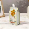 Bolsa Ziplock para Té, Bolsa Personalizada para Empaque de Alimentos, Bolsa de Café Compuesta de Papel de Aluminio Auto-Soportante con Cierre de Ocho Lados Hecha a Medida, Hecha a Medida