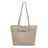 Bolsa de mano casual estilo coreano para mujer, nuevo bolso de mano vintage, bolso de hombro de moda de gran capacidad para el trabajo