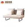 Mueble de exterior de ratán para ocio, sofá, cama de ratán para terraza de restaurante, mesa de café, cesta colgante simple y creativa, combinación de muebles pequeños para el hogar