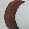 Lámpara de pared minimalista nórdica con interruptor y cordón de tracción, lámpara esférica de madera maciza, lámpara de pared de estilo vintage para dormitorio o pasillo junto a la cama, hierro