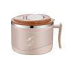Tazón para fideos instantáneos de acero inoxidable 304, dormitorio de estudiantes, escurridor, gran capacidad, tazón para arroz con tapa, lonchera, regalo, entrega de una pieza