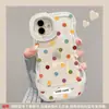 Adequado para capa de celular Apple iPhone 16 Pro Max 17 novo modelo 14 silicone macio 12 suporte 15 bolinhas coloridas 13