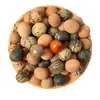 Amarelo Envelhecido Verde Semente Original de Bodhi Contas Espalhadas pulseira anel colar DIY Fruta Grande Chamando Homens e Mulheres Birmaneses por Jin