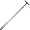 Muestreador de Polvo de Mina de Acero Inoxidable Tubo Único Ranura Larga Muestreador 304 Espesado Varilla Muestreadora de Polvo Químico Granulado