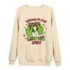 Sudadera Divertida de Manga Larga Holgada con Estampado de Animales Estilo Europeo y Americano para Mujer 2025 con Cuello Redondo