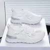 Zapatos de Mujer de Verano Estilo Nuevo Malla Transpirable Zapatillas Finas Estilo Coreano Versátiles Suela Gruesa Casual para Correr Zapatos de Papá