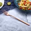 Colher e Garfo Estilo Coreano 304 Aço Inoxidável Colher de Arroz Garfo de Cantina Colher para Mexer Bebidas Colher e Garfo Estilo Ocidental Colher de Sopa Doméstica