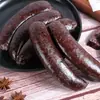 Salchicha de Arroz Glutinoso Yanbian Salchicha Coreana de Sangre de Arroz Origen Noreste Celebridad de Internet Comida Botana Salchicha Rellena de Arroz 1 Mayoreo