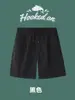 Shorts masculinos de verão estilo coreano tamanho grande, soltinhos, de seda gelada fina, para esportes de basquete e uso casual