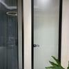Directo de fábrica aleación de aluminio puerta de vidrio puerta corredera estrecha puerta moderna minimalista puerta insonorizada cocina balcón puerta corredera